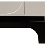 Тумбочка прикроватная с ящиком черно-серого цвета Noble Nightstand варинант исполнения - 6 | Loft Concept в Перми