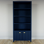 Книжный Стеллаж Elsa Dreams Blue с задней стенкой варинант исполнения - 5 | Loft Concept в Перми