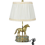 Настольная лампа из фарфора Лошадь Klark варинант исполнения - 2 | Loft Concept в Перми