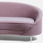 Диван Paulet Sofa Сиреневое Букле варинант исполнения - 1 | Loft Concept в Перми