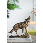 Фигурка Волк Gold варинант исполнения - 5 | Loft Concept в Перми