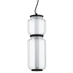 Подвесной светильник с прозрачным плафоном Jarrty 47 см варинант исполнения - 1 | Loft Concept в Перми