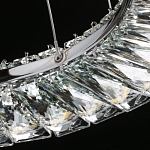 Люстра круглая с прозрачной хрустальной рамкой Maude Crystal Light варинант исполнения - 11 | Loft Concept в Перми