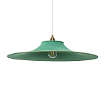 Подвесной вязаный зеленый светильник «Токио»  варинант исполнения - 1 | Loft Concept в Перми