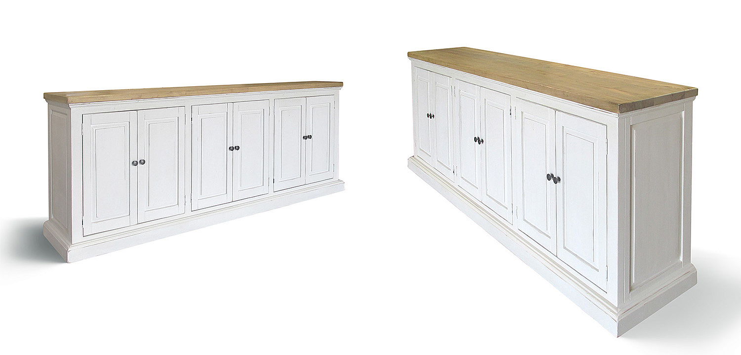 Комод длинный в стиле прованс Lazzaro Provence HARMONIE Antique White Белый Комод длинный в стиле прованс Lazzaro Provence HARMONIE Antique White Белый - Loft-Concept в Перми