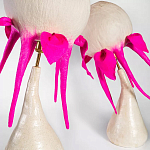 Торшер фуксия «Цветы из снов»  варинант исполнения - 2 | Loft Concept в Перми