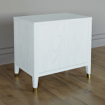 Тумба прикроватная с двумя ящиками Elsa Dreams White варинант исполнения - 4 | Loft Concept в Перми