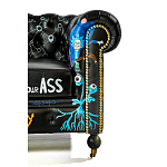 Кресло "Умный Умник" Rick and Morty graffiti chair натуральная кожа  варинант исполнения - 4 | Loft Concept в Перми