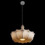 Подвесной светильник с белым фигурным абажуром и мягкими волнистыми краями Cloud Motion  варинант исполнения - 9 | Loft Concept в Перми