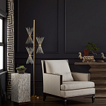 Торшер с абажурами из тонких металлических палочек Wild Thorns варинант исполнения - 4 | Loft Concept в Перми