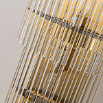 Бра с золотистым основанием и прозрачными трубками Nembus варинант исполнения - 5 | Loft Concept в Перми