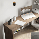 Письменный стол прямоугольный с полочкой под столешницей EcoComb варинант исполнения - 3 | Loft Concept в Перми