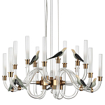 Люстра с декоративными птицами Ganthea D 73 см варинант исполнения - 1 | Loft Concept в Перми