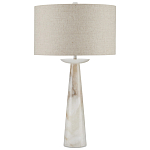 Настольная лампа на конусовидном корпусе с чашей и с тканевым абажуром Daydreaming варинант исполнения - 3 | Loft Concept в Перми