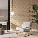 Гипсовая 3D Панель M-106 варинант исполнения - 2 | Loft Concept в Перми