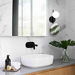 Бра с матовым плафоном в форме шара и зеркальной плоской панелью Lunar Echo  варинант исполнения - 2 | Loft Concept в Перми