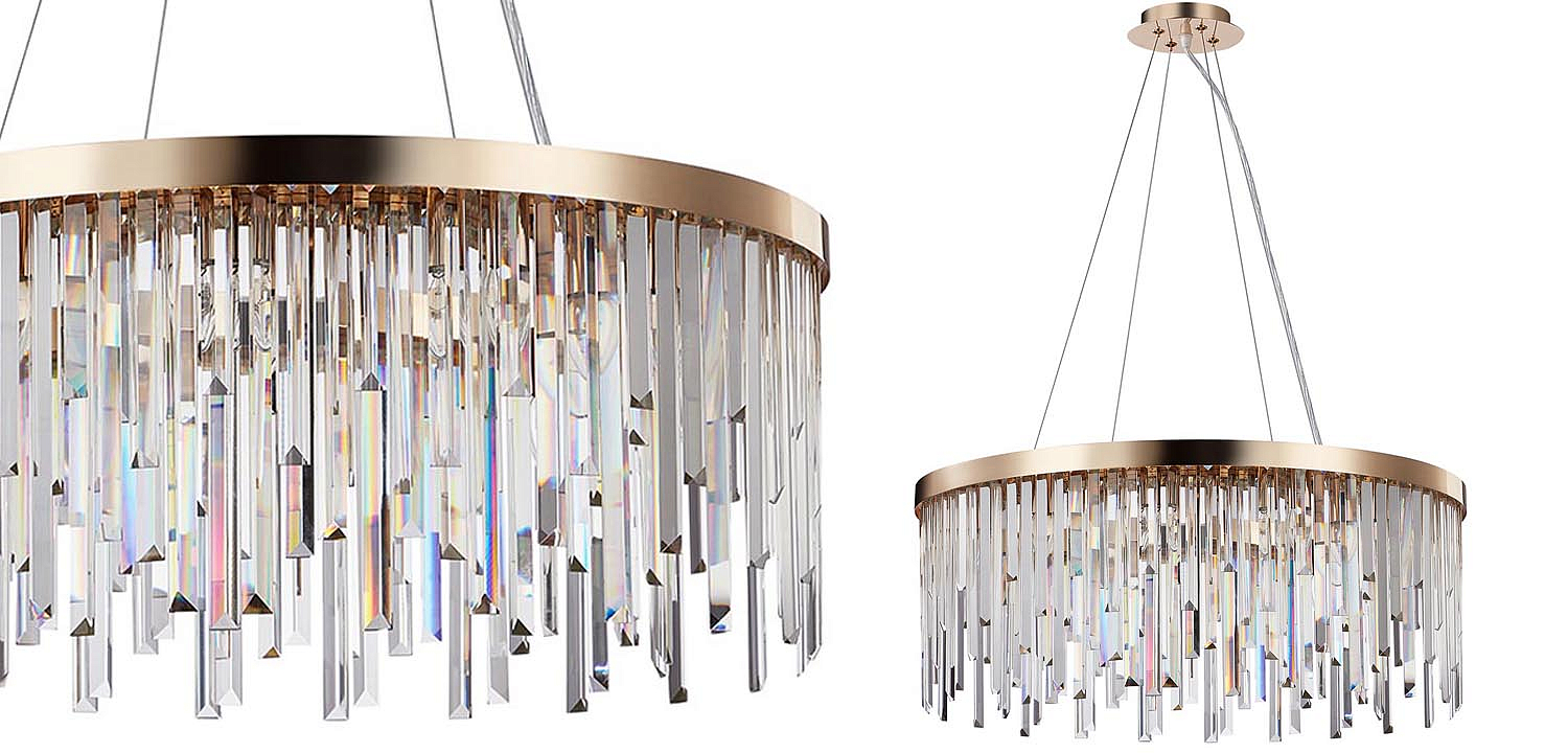 Люстра Bennett Chandelier gold Люстра Bennett Chandelier gold - Loft-Concept в Перми