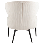 Современное мягкое кресло на металлических ножках Rakush Milk варинант исполнения - 3 | Loft Concept в Перми