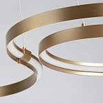 Люстра подвесная светодиодная в виде волнообразной ленты Ribbon Vortex варинант исполнения - 18 | Loft Concept в Перми