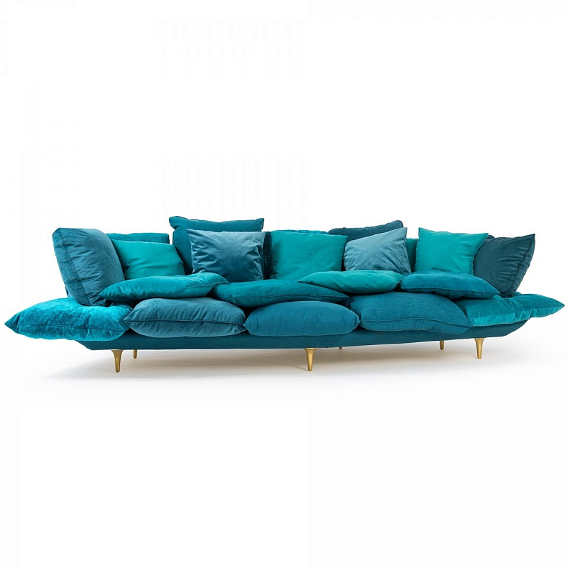 Диван Seletti Sofa Comfy Turquoise Синий в Перми | Loft Concept 