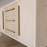 Буфет Primo с тремя ящиками и двумя фасадами Светлый дуб варинант исполнения - 7 | Loft Concept в Перми