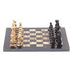 Шахматы настольные из натурального камня Оникс Decorative Thematic Chess варинант исполнения - 1 | Loft Concept в Перми