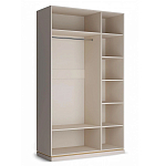 Шкаф трёхстворчатый платяной Satin Furniture варинант исполнения - 2 | Loft Concept в Перми