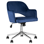 Кресло для компьютерного стола Veloury Blue варинант исполнения - 1 | Loft Concept в Перми