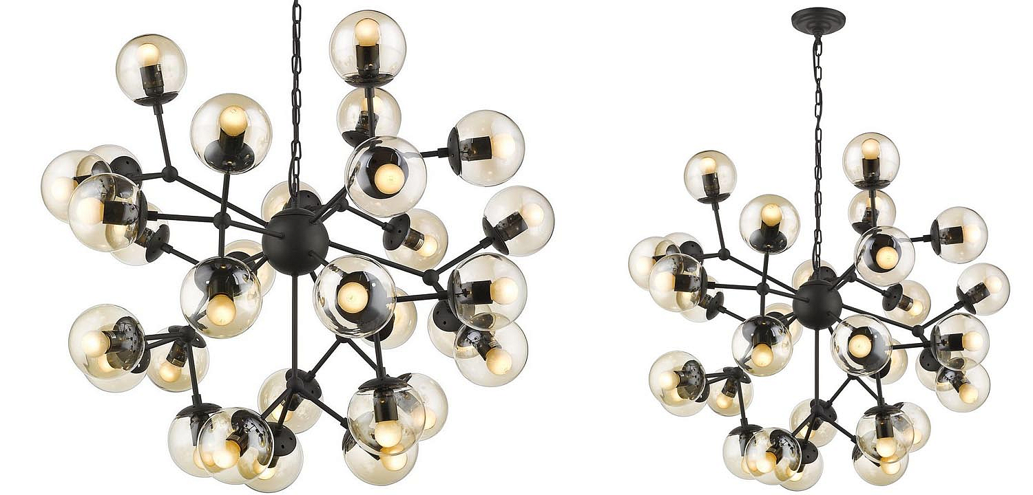 Люстра Modo Chandelier black Люстра Modo Chandelier black - Loft-Concept в Перми