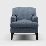 Мебельная ткань Шенилл голубой цвет 142 см T4-49 варинант исполнения - 5 | Loft Concept в Перми