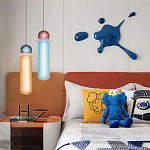 Подвесной светильник с стеклянным плафоном Patricia варинант исполнения - 4 | Loft Concept в Перми