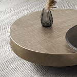 Комплект их 2-х круглых дизайнерских журнальных столов Difelap варинант исполнения - 3 | Loft Concept в Перми