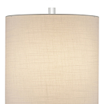 Настольная лампа с высоким тканевым абажуром Cracked Base варинант исполнения - 2 | Loft Concept в Перми