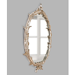 Зеркало овальное с деревянной ветвистой рамой Branched Mirror варинант исполнения - 1 | Loft Concept в Перми
