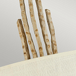 Бра с белым абажуром и элементами в виде натуральных веток Hinkley варинант исполнения - 2 | Loft Concept в Перми