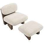 Кресло с оттоманкой Hawaii варинант исполнения - 2 | Loft Concept в Перми