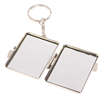 Зеркало брелок складное двухстороннее из натурального камня Малахит Stone Mirrors варинант исполнения - 3 | Loft Concept в Перми