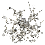 Бра с металлическими круглыми элементами Terzani Argent варинант исполнения - 2 | Loft Concept в Перми