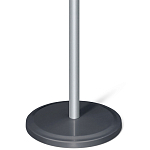 Вешалка серого цвета с 4-мя крючками из пластика Curves Hangers варинант исполнения - 3 | Loft Concept в Перми