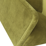 Кресло велюровое оливковое с подушкой Relaxation Soft варинант исполнения - 3 | Loft Concept в Перми