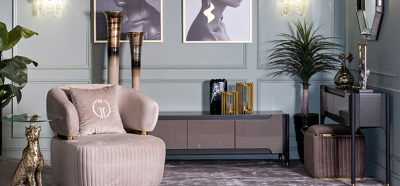 Ваза бежевый конус Sophia 100 Ваза бежевый конус Sophia 100 - Loft-Concept в Перми