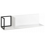 Полка навесная белая открытая Strict Lines  варинант исполнения - 1 | Loft Concept в Перми