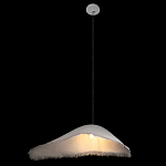 Подвесной светильник с асимметричным волнообразным абажуром и фактурной бахромой по краю Tactile Line варинант исполнения - 5 | Loft Concept в Перми