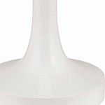 Торшер белый с тканевым абажуром на деревянном основании Graceful Silhouette варинант исполнения - 1 | Loft Concept в Перми