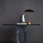 Настольная лампа с перфорированным металлическим рассеивателем Through варинант исполнения - 3 | Loft Concept в Перми