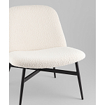 Кресло лаунж Ease белый варинант исполнения - 2 | Loft Concept в Перми