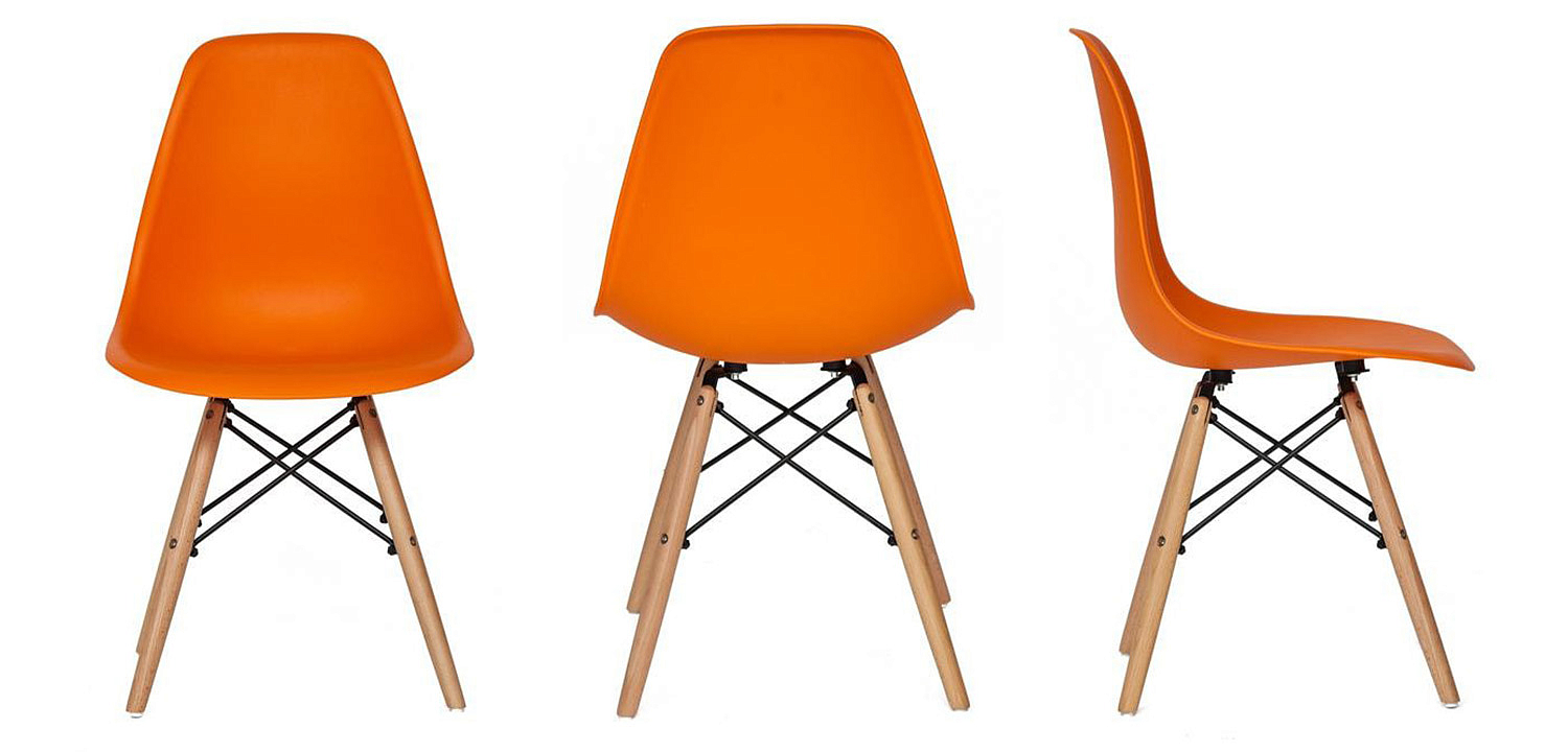 Стул DSW orange Стул DSW orange - Loft-Concept в Перми