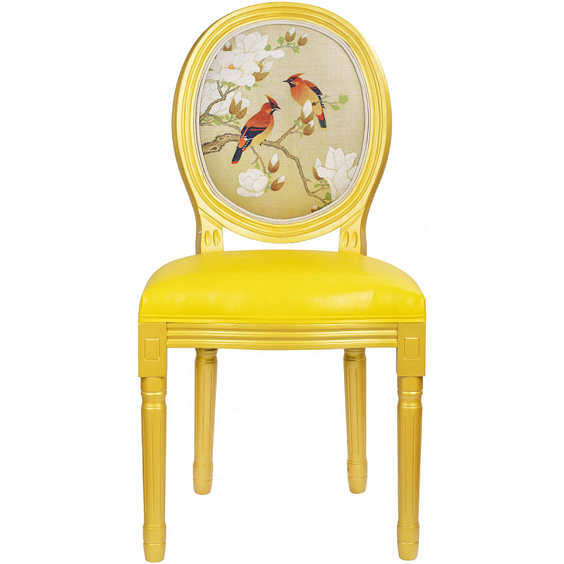 Стул French Juicy yellow Желтый Бежевый в Перми | Loft Concept 