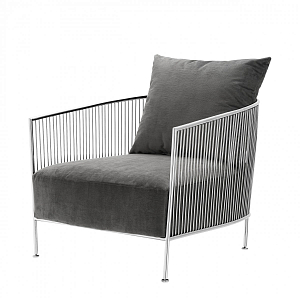 Кресло Eichholtz Chair Knox Stainless Steel