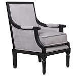 Кресло Harry Armchair black and grey velour варинант исполнения - 1 | Loft Concept в Перми